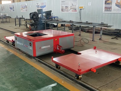 Casting Industry Rail Tractor RGV Trolley