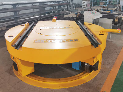 Rail Transfer Trolley Turntable Transfer Car
