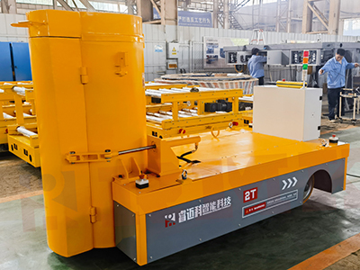 Aangepaste explosieverdichte baanloze transportkar