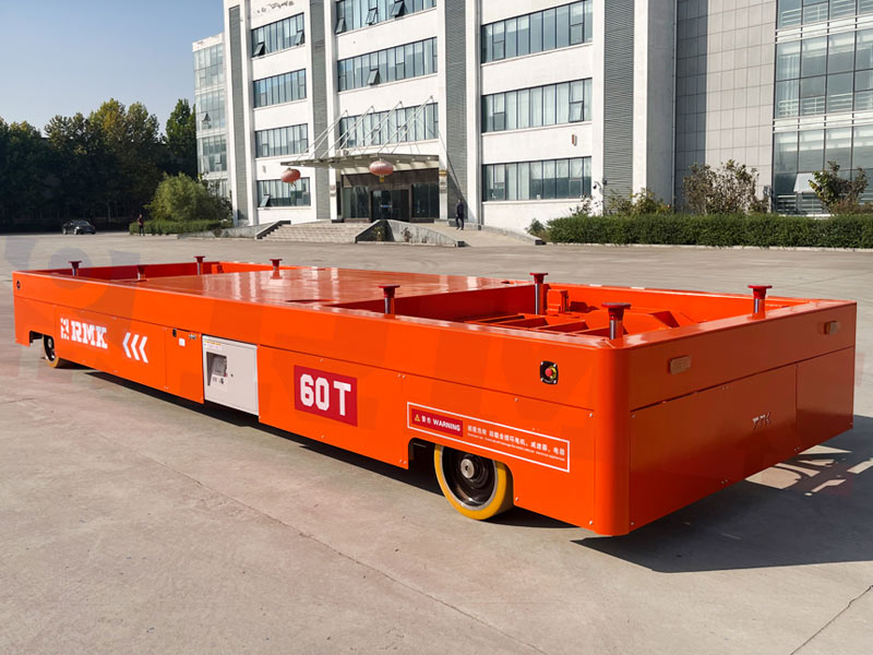 60 ton hydraulische stuurlift Trackless overdrachtwagen