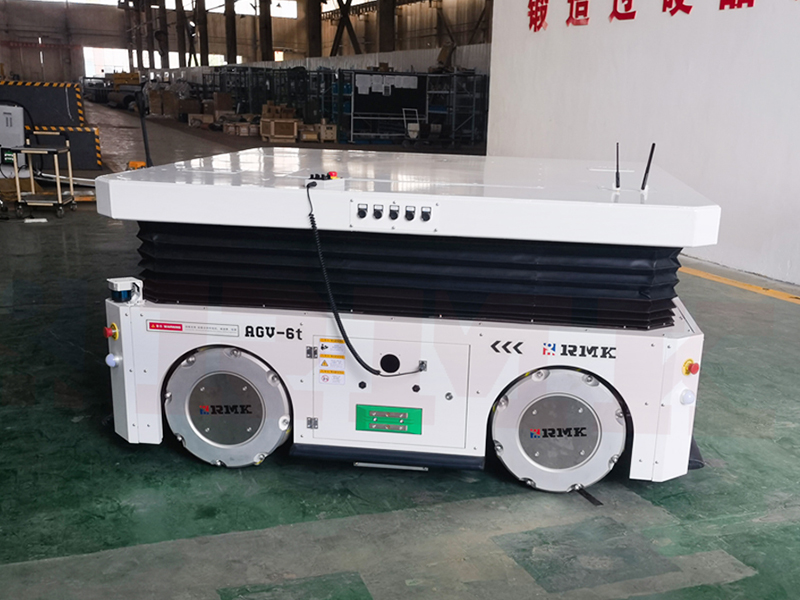 Hybride navigatie McNamm Wheel AGV