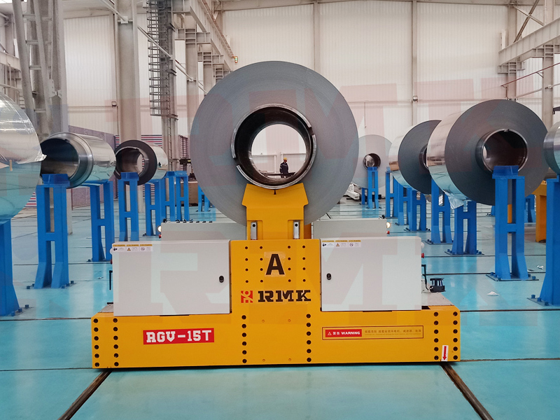 Coil geautomatiseerde railoverdrachtwagen