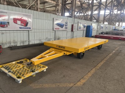 25T niet-aangedreven transportwagon op de spoorweg