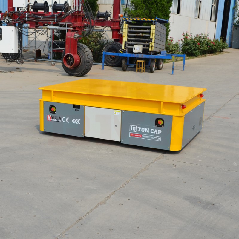 Zware lading 10 ton transformer transfer cart