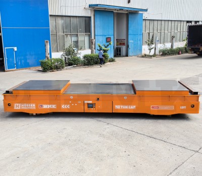 Heavy Duty 40 ton staalplaat omni-directionele transfer cart