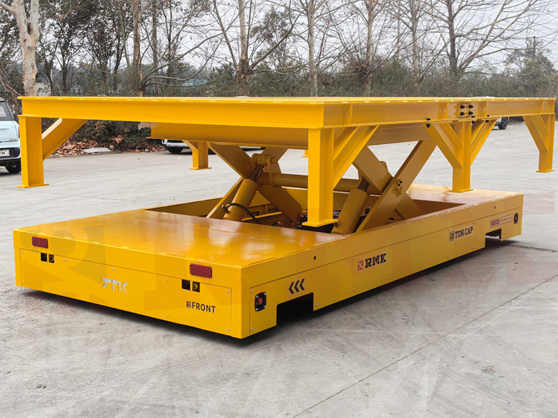 10 ton spoorloze transferwagen met 800mm lifting