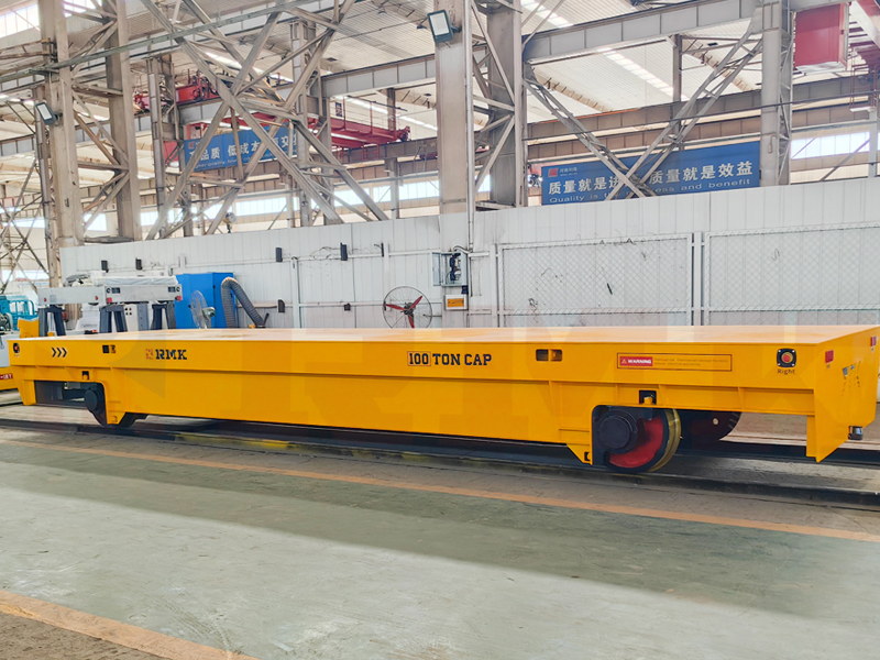 100 ton Industrial Rail Transfer Trolley