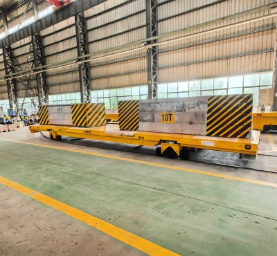 20 Tons Track Draaiende Staalpijp Transfer Cart