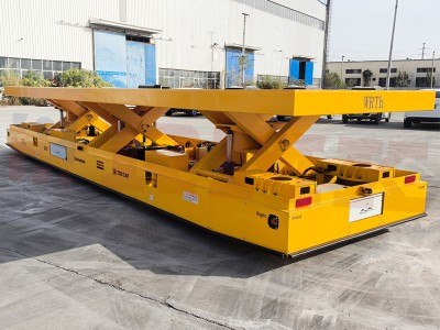 16 Tons Drie-Snijders Synchrone Lifting Omniwheel Transfer Cart