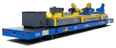 Omniwheel Trackless Transfer Wagen